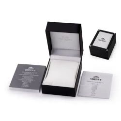 Reloj Orient de hombre automático 147-RA-AP0003S30B esfera color crema