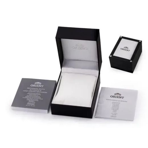 Reloj Orient de hombre automático 147-RA-AP0003S30B esfera color crema