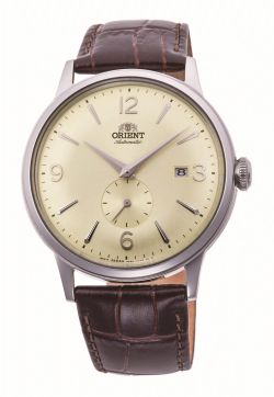 Reloj Orient de hombre automático 147-RA-AP0003S30B esfera color crema