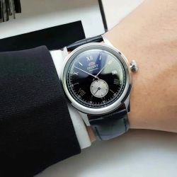 Reloj Orient de hombre automático 147-RA-AP0101B30B esfera negra muy elegante