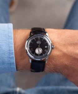 Reloj Orient de hombre automático 147-RA-AP0101B30B esfera negra muy elegante