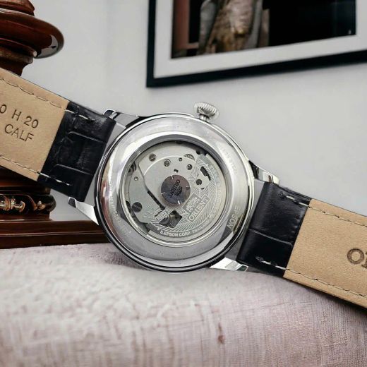 Reloj Orient de hombre movimiento mecánico 147-RA-AP0104S30B water resistant 30 metros (3atm)