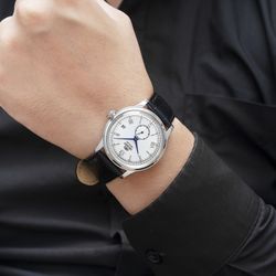 Reloj Orient de hombre movimiento mecánico 147-RA-AP0104S30B water resistant 30 metros (3atm)