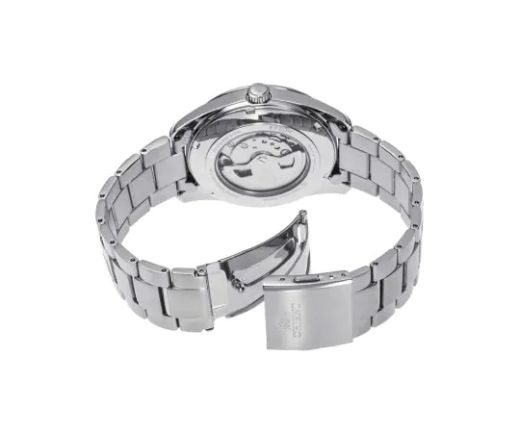 Reloj Orient de hombre automático 147-RA-AR0008E30B esfera verde semi Skeleton