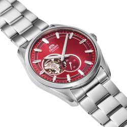 Reloj Orient hombre 147-RA-AR0010R30B movimiento mecánico esfera color burdeos