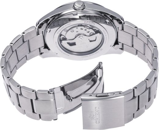 Reloj Orient hombre 147-RA-AR0010R30B movimiento mecánico esfera color burdeos