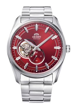 Reloj Orient hombre 147-RA-AR0010R30B movimiento mecánico esfera color burdeos