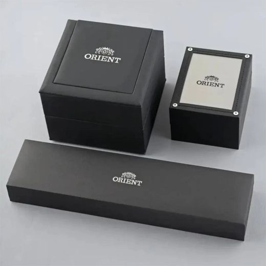 Reloj Orient hombre 147-RA-AR0010R30B movimiento mecánico esfera color burdeos