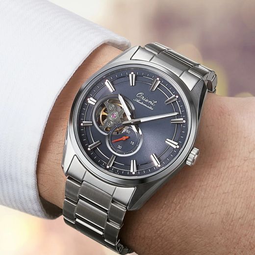 Reloj Orient de hombre automático 147-RA-AR0012N30B cristal zafiro acuático 50 metros (5atm)