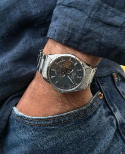 Reloj Orient de hombre automático 147-RA-AR0012N30B cristal zafiro acuático 50 metros (5atm)