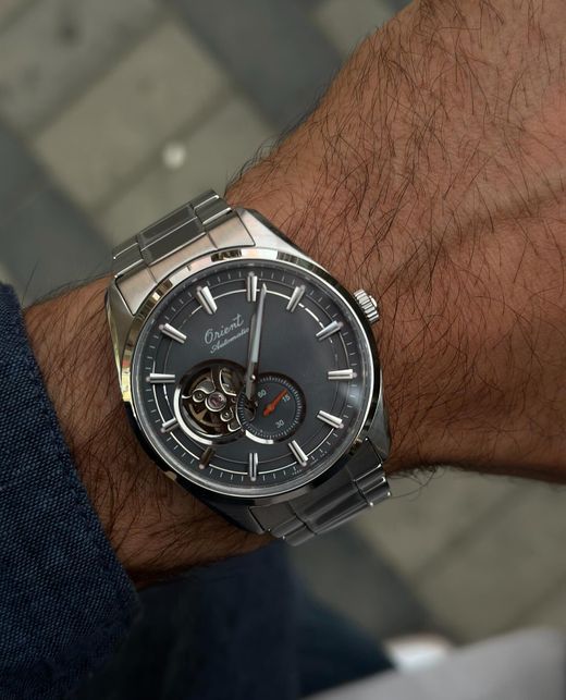 Reloj Orient de hombre automático 147-RA-AR0012N30B cristal zafiro acuático 50 metros (5atm)
