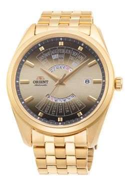 Reloj Orient de hombre 147-RA-BA0001G30B esfera color marrón degrade