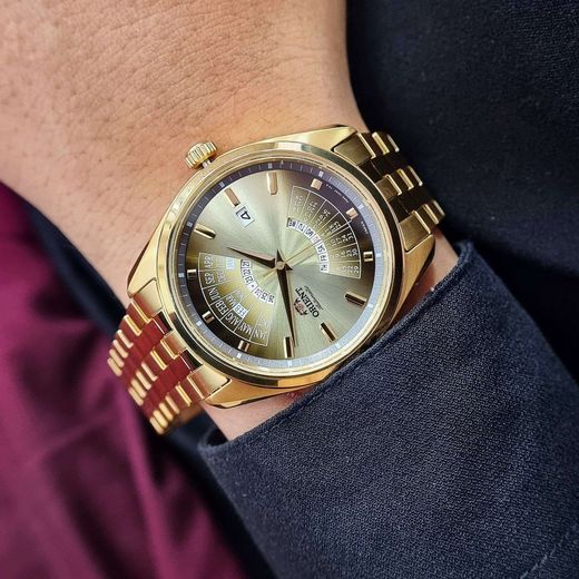 Reloj Orient de hombre 147-RA-BA0001G30B esfera color marrón degrade