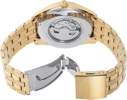 Reloj Orient de hombre 147-RA-BA0001G30B esfera color marrón degrade