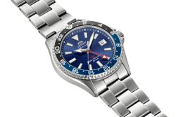 147-RA-BC0003L30B Reloj Orient de hombre movimiento automático MAKO GMT – esfera azul marino edición limitada