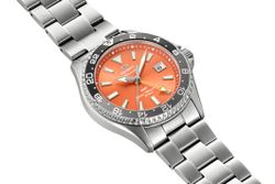 147-RA-BC0004Y30B Reloj Orient hombre automático modelo MAKO GMT esfera salmón sumergible 200 metros