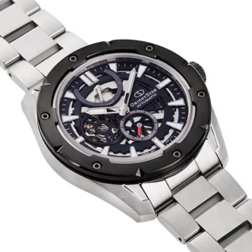 Reloj Orient Star para hombre 147-RE-AV0A01B00B cristal zafiro
