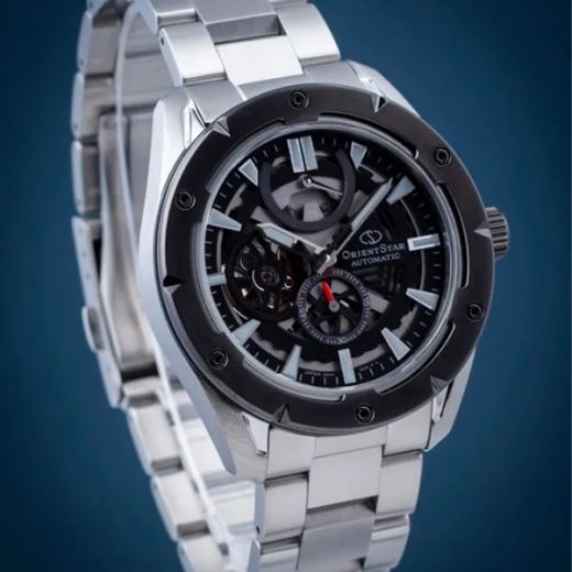 Reloj Orient Star para hombre 147-RE-AV0A01B00B cristal zafiro