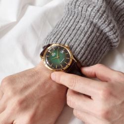 Reloj Orient Bambino automático 147-TAC08002F0 esfera verde muy extremado