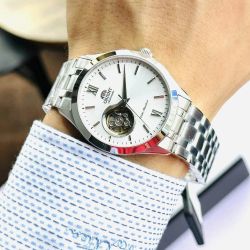 Reloj Orient de hombre 147-TAG03001W0 con reserva 40H cristal zafiro