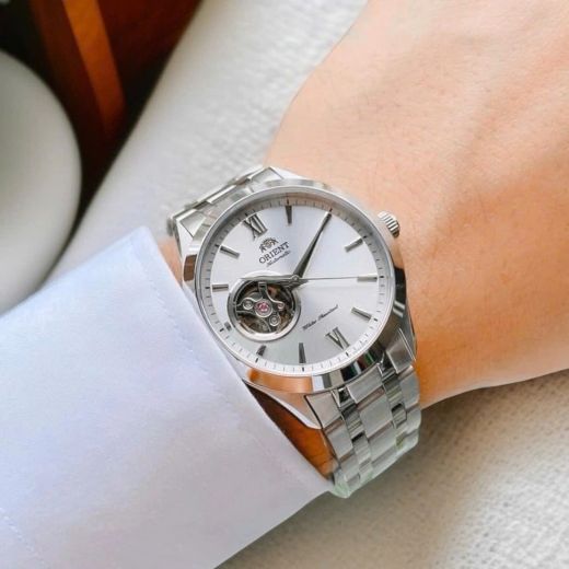 Reloj Orient de hombre 147-TAG03001W0 con reserva 40H cristal zafiro