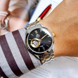 Reloj ORIENT de hombre 147-TAG03002B0 automático semi Skeleton