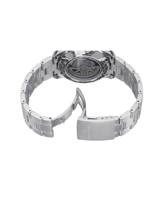 149-RE-AT0003S00B Reloj Orient Star automático hombre acero inoxidable 316L cristal zafiro anti-reflejante sumergible 100 metros (10atm)
