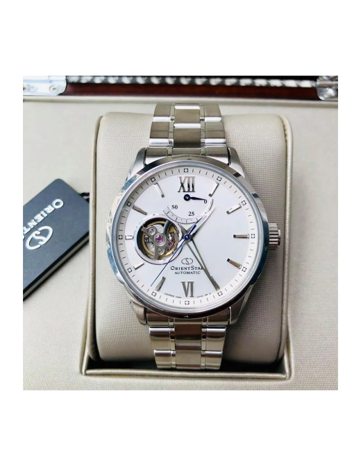 149-RE-AT0003S00B Reloj Orient Star automático hombre acero inoxidable 316L cristal zafiro anti-reflejante sumergible 100 metros (10atm)