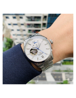 149-RE-AT0003S00B Reloj Orient Star automático hombre acero inoxidable 316L cristal zafiro anti-reflejante sumergible 100 metros (10atm)