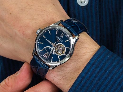 149-RE-AT0007N00B Reloj Orient Star hombre automático sumergible 100 metros (10atm) cristal zafiro anti-reflejante