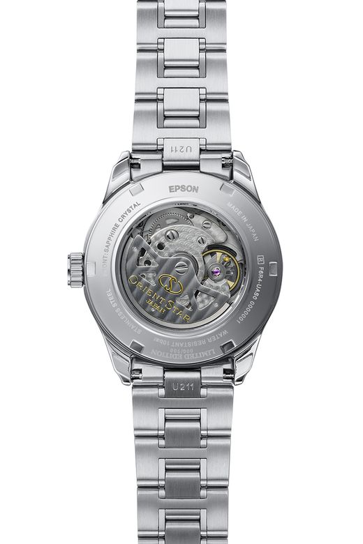 149-RE-AT0021L00B Reloj Orient Star de hombre edición limitada automático esfera gris cristal zafiro reserva de carga 50H