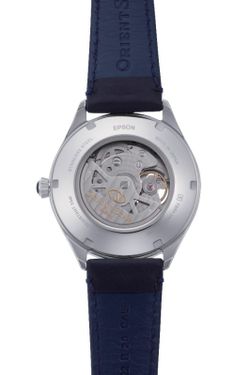 149-RE-AT0203L00B Reloj Orient STAR automático de hombre muy elegante esfera azul, 50 metros (5atm) cristal mineral sólido y resistente
