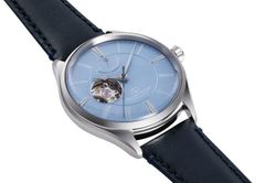 149-RE-AT0203L00B Reloj Orient STAR automático de hombre muy elegante esfera azul, 50 metros (5atm) cristal mineral sólido y resistente