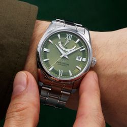 Reloj Orient Star de hombre 149-RE-AU0107E00B esfera verde elegante