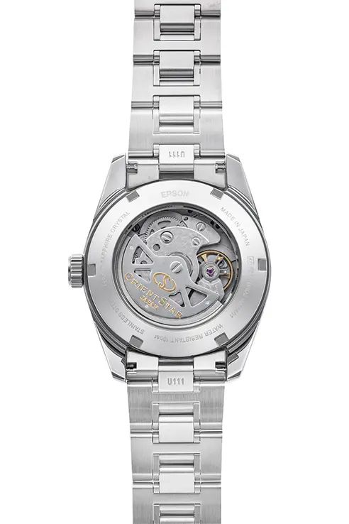 Reloj Orient Star de hombre 149-RE-AU0107E00B esfera verde elegante