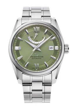Reloj Orient Star de hombre 149-RE-AU0107E00B esfera verde elegante