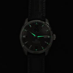 149-RE-AU0113Y00B Reloj Orient Star de hombre automático reserva de carga 50H correa de piel con calendario