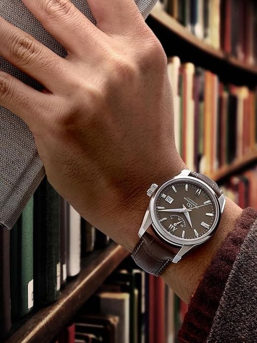149-RE-AU0113Y00B Reloj Orient Star de hombre automático reserva de carga 50H correa de piel con calendario