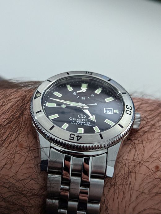149-RE-AU0503N00B Reloj Orient Star hombre automático M42 Diver 1964 1ª Edición F6 Date de 200m – edición limitada de 75º aniversario
