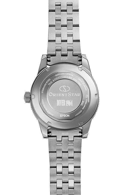 149-RE-AU0503N00B Reloj Orient Star hombre automático M42 Diver 1964 1ª Edición F6 Date de 200m – edición limitada de 75º aniversario