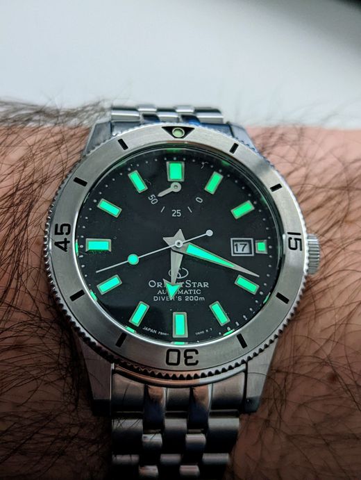 149-RE-AU0503N00B Reloj Orient Star hombre automático M42 Diver 1964 1ª Edición F6 Date de 200m – edición limitada de 75º aniversario