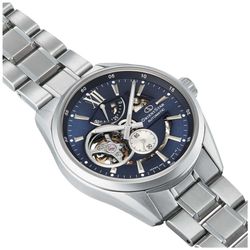 149-RE-AV0003L00B Reloj Orient Star automático de hombre esfera azul Resistencia al agua 100 metros (10atm) cristal zafiro