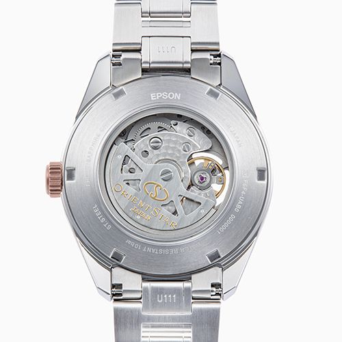 149-RE-AV0123G00B Reloj Orient Star automático de hombre, cristal zafiro, reserva de carga 50H, resistencia al agua 100 metros (10ATM)