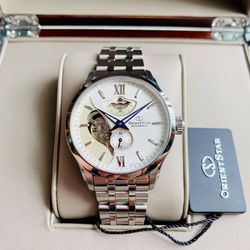 149-RE-AV0B01S00B Reloj Orient Star de hombre automático acero inoxidable 316L cristal zafiro anti-reflejante resistencia al agua 100 metros (10atm)
