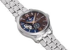 149-RE-AV0B02Y00B Reloj Orient Star automático de hombre cristal zafiro resistente al agua 100 metros con reserva de carga 50H