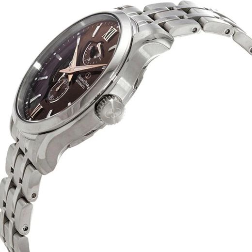 149-RE-AV0B02Y00B Reloj Orient Star automático de hombre cristal zafiro resistente al agua 100 metros con reserva de carga 50H
