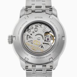 149-RE-AV0B08L00B Reloj Orient Star de hombre movimiento automático esfera azul, reserva de carga 50H cristal zafiro anti-reflejante water resistant 100 metros