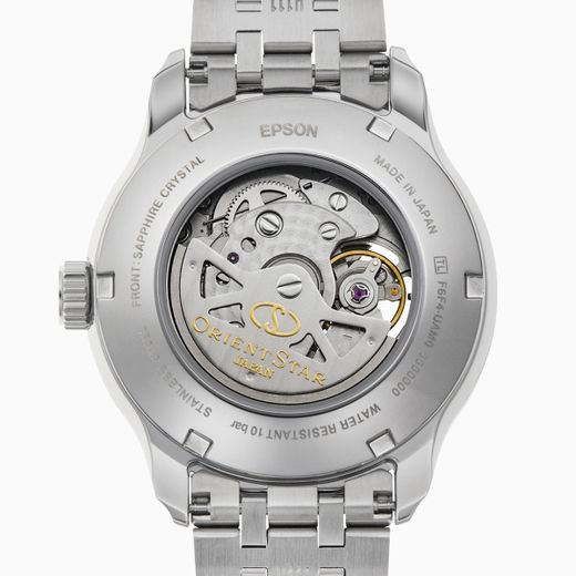 149-RE-AV0B08L00B Reloj Orient Star de hombre movimiento automático esfera azul, reserva de carga 50H cristal zafiro anti-reflejante water resistant 100 metros