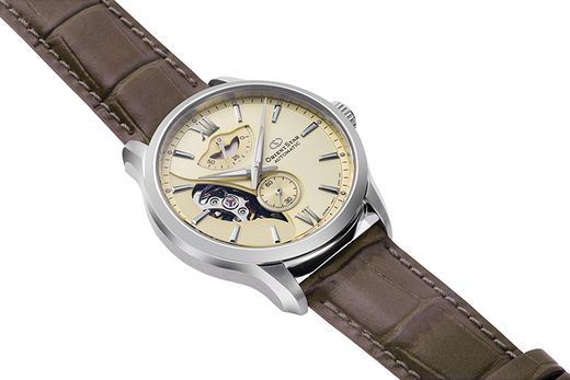 149-RE-AV0B10G00B Reloj Orient Star automático de hombre Semi skeleton Reserva de carga 50H Resistencia al agua 100 metros
