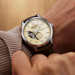 149-RE-AV0B10G00B Reloj Orient Star automático de hombre Semi skeleton Reserva de carga 50H Resistencia al agua 100 metros
